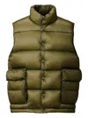 C.p. Company Button-fastening Padded Gilet In Green
