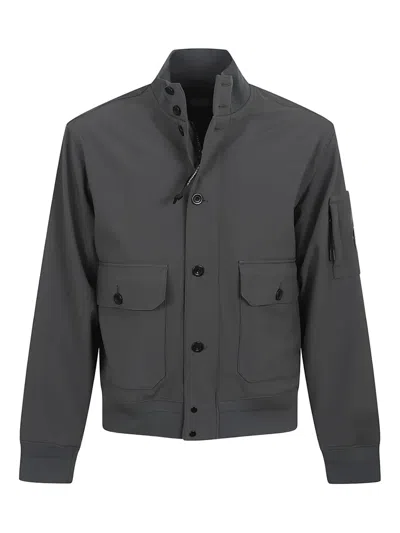 C.P. COMPANY BUTTONED SHELL JACKET