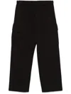 C.p. Company Diagonal-fleece Track Pants In Black  