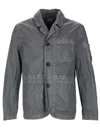 C.p. Company C. P. Company Lightweight Utility Jacket For Men In Gray