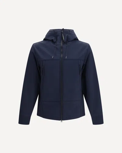 C.p. Company C. P. Company C. P. Shell-r Goggle Jacket In Blue