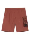 C.p. Company C. P. Company Cargo Swim Shorts In Red