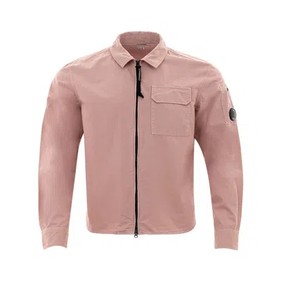 C.p. Company C. P. Company Chic Cotton Shirt For The Modern Men's Man In Pink