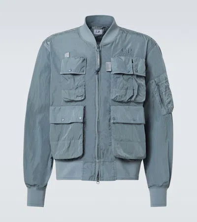C.p. Company C. P. Company Chrome-r Goggle Lens Jacket In Grey