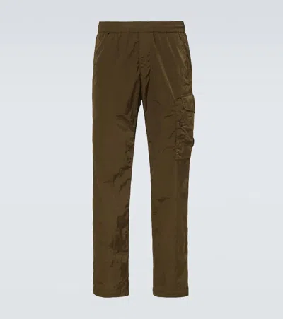C.p. Company Chrome-r Regular Utility Trousers In Green