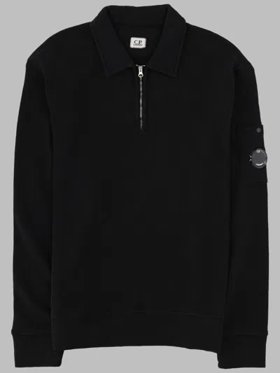 C.p. Company C. P. Company Classic Mini Polo Shirt For Men In Black