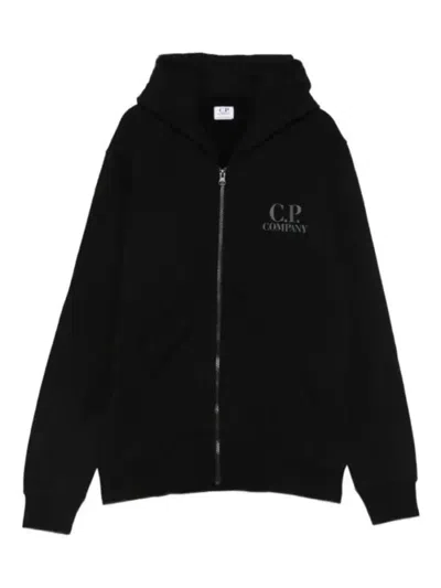 C.p. Company C. P. Company Classic Sweatshirt For Boys In Black