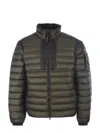C.p. Company D.d. Hooded Shell Midweight Goggle Down Jacket In Green