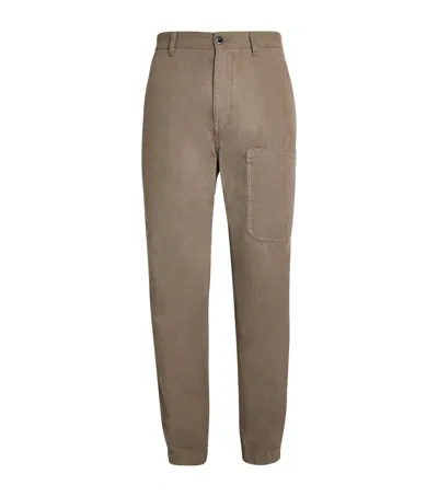 C.p. Company C. P. Company Cotton Drill Cargo Trousers In Brown