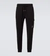 C.p. Company C. P. Company Cotton Fleece Sweatpants In Black