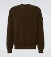 C.p. Company C. P. Company Cotton Fleece Sweatshirt In Green