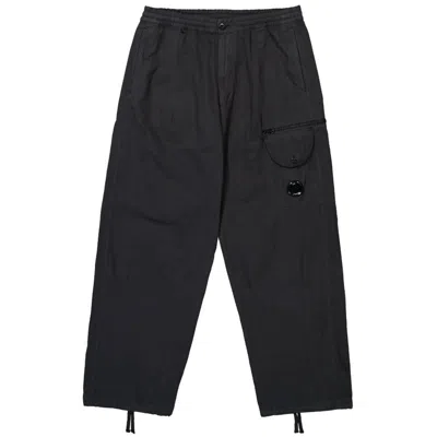 C.p. Company C. P. Company Cotton Jeans & Men's Pant In Black