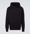 C.p. Company C. P. Company Cotton Jersey Hoodie In Black
