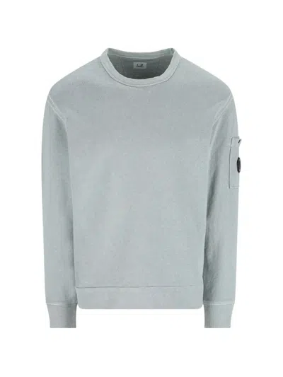 C.p. Company C. P. Company Crew-neck Sweatshirt In Blue