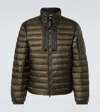 C.p. Company D.d. Hooded Shell Midweight Goggle Down Jacket In Green