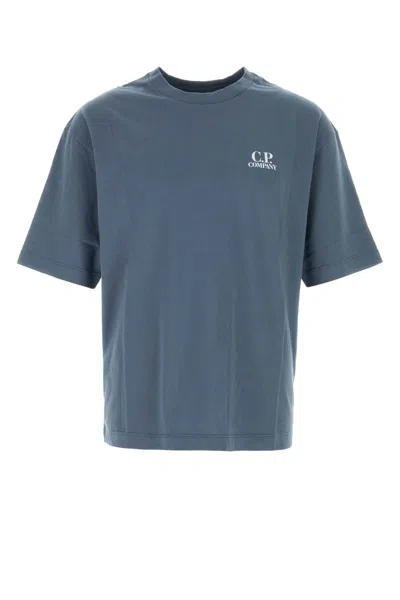 C.p. Company C. P. Company Denim Cotton T-shirt In Blue