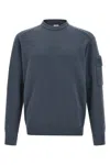 C.p. Company Extrafine Wool Sweater Sweaters And Cardigans Blue In Blue