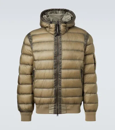 C.p. Company C. P. Company Hooded Down Jacket In Green