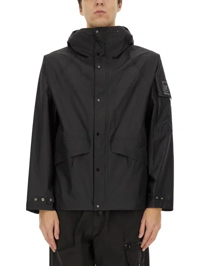 C.p. Company C. P. Company Hooded Jacket In Black