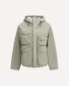 C.p. Company C. P. Company Hooded Nylon Jacket In Gray