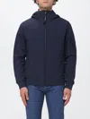 C.p. Company Midnight Blue Stretch Polyester Jacket In Blue