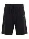 C.p. Company Men Jogging Shorts In Black