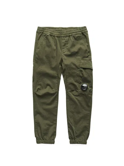C.p. Company C. P. Company Kids' Mini Cargo Trousers In Green