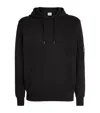 C.p. Company Cotton Hoodie In Black