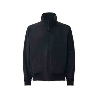 C.p. Company C. P. Company Lens-detail Zip-up Jacket In Black