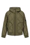 C.p. Company C. P. Company Light Down Jacket In Green