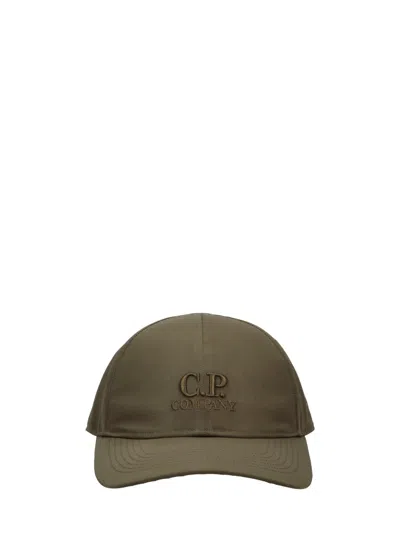 C.p. Company C. P. Company Logo Baseball Cap In Green