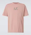 C.p. Company P Company Graphic T-shirt With Sailor Print In Misty Rose