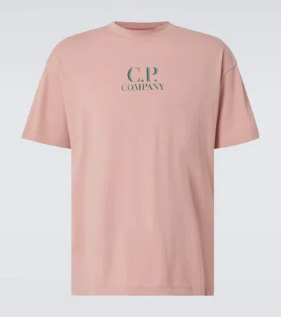 C.p. Company P Company Graphic T-shirt With Sailor Print In 520 Misty Rose