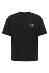 C.p. Company C.p.company Logo-print Short-sleeve Tee In Black