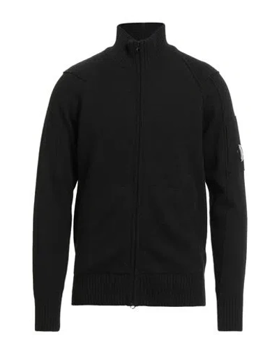 C.p. Company C. P. Company Man Cardigan Black Size 44 Wool, Polyamide