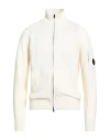 C.p. Company C. P. Company Man Cardigan Cream Size 38 Wool, Polyamide