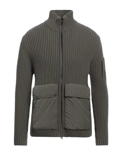 C.p. Company C. P. Company Man Cardigan Dark Green Size 46 Wool, Polyamide