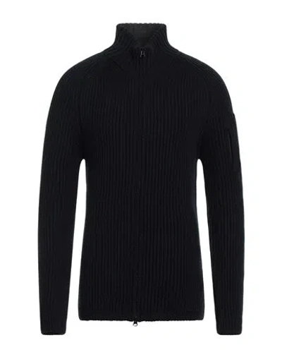 C.p. Company C. P. Company Man Cardigan Midnight Blue Size 42 Wool, Acrylic