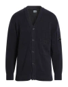 C.p. Company C. P. Company Man Cardigan Midnight Blue Size Xl Cotton