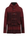 C.p. Company C. P. Company Man Coat Brick Size 40 Virgin Wool, Polyamide In Red