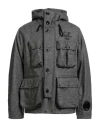 C.p. Company C. P. Company Man Coat Grey Size Xl Wool In Gray
