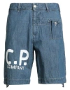 C.p. Company C. P. Company Man Denim Shorts Blue Size 34 Cotton In Blue