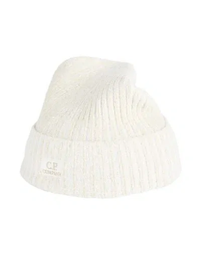 C.p. Company C. P. Company Man Hat Beige Size Onesize Polyester, Wool, Polyamide In Beige