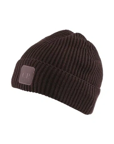 C.p. Company C. P. Company Man Hat Chocolate Brown Size Onesize Wool