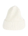 C.p. Company C. P. Company Man Hat Cream Size Onesize Wool, Polyamide In White