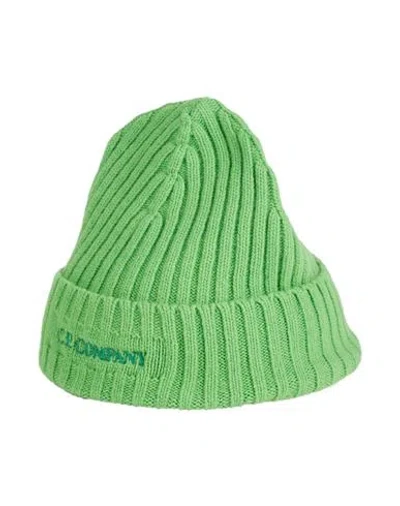 C.p. Company C. P. Company Man Hat Green Size Onesize Wool, Polyamide