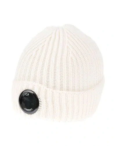C.p. Company C. P. Company Man Hat Ivory Size Onesize Wool In White