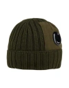C.p. Company C. P. Company Man Hat Military Green Size Onesize Wool, Polyamide In Green