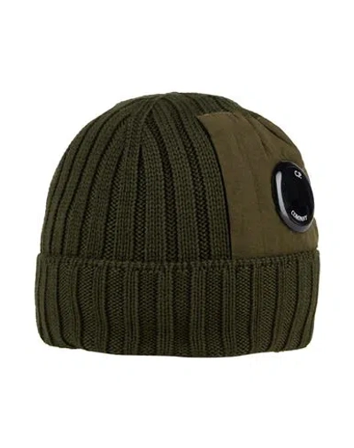C.p. Company C. P. Company Man Hat Military Green Size Onesize Wool, Polyamide
