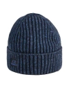 C.p. Company C. P. Company Man Hat Navy Size Onesize Polyester, Wool, Polyamide In Navy Blue